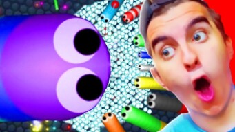 A MAIOR MINHOCA DO MUNDO ! - Wormate.io