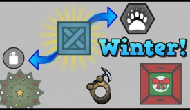 Surviv.io New Ice Pick/Winter Perks Update!! Solo Squads In Winter!