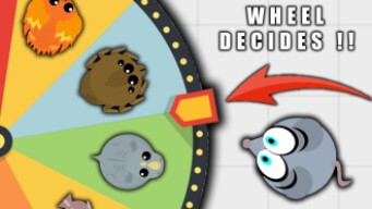NEW WHEEL DECIDE CHALLENGE IN MOPE.IO | 0 XP to 5 MIL XP ANIMAL WHEEL DECIDES