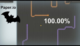 Paper.io Map Control: 100.00% [Batman]