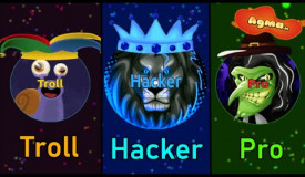 AGMA.IO TROLL vs HACKER vs PRO | Funny edition