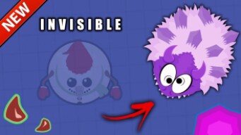 INVISIBLE SNOWMAN TROLLING IN MOPE.IO | SNOWMAN DESTRUCTION IN MOPE.IO