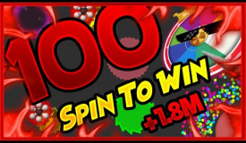 100 SPIN-TO-WIN ?! +1.8M COINS | AGMA.IO