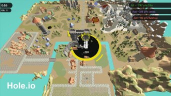 Hole.io Map Control: 100.00% World Record +3,000