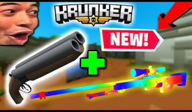 the NEW Secondary Shotgun "Sawed-Off"! | INSANE Sniper TRICKSHOTS | Krunker.io