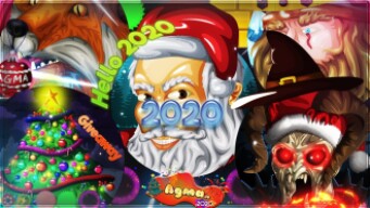 CRAZY *POWERUPS* CHRISTMAS TAKEOVER 2020 | AGMA.IO