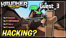 I PRETENDED TO BE A GUEST IN KRUNKER.IO! (you wont believe what happened..)