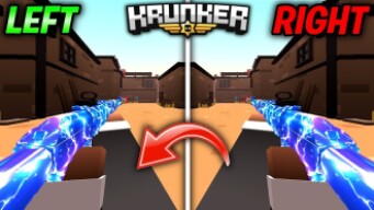 HOW TO PLAY KRUNKER.IO LEFT HANDED! (Season 2 NUKE!)