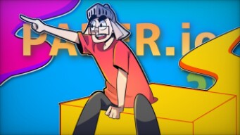 BATALHA de PAPEL 3D - Paper.io 3D