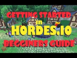 Hordes.io beginners guide and getting started