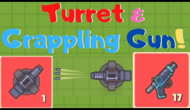 *NEW* Turret & Grappling Gun Weapons! // Update! // Zombs Royale.io