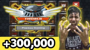 Evowars.io Evolution Unlocked 25/25 World Record +300,000 (7th)