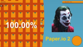 Paper.io 2 Map Control: 100.00% [The Last Hero]