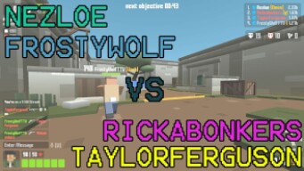 Krunker | Nezloe & FrostyWolf vs Rickabonkers & TaylorFerguson
