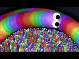 Slither.io 1 Hacker Pro Snake vs 75457 Tiny Snakes Epic Slitherio Gameplay