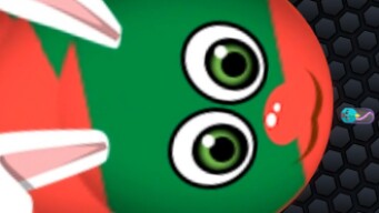 Wormate.io Immortal Smallest Worm Killing Giant Worm Wormateio Epic Best Gameplay!