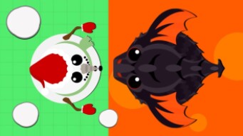 MOPE.IO // SNOWMAN VS KING DRAGON IN ARENA // EASY TAKEOVER