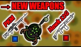 NEW WEAPONS IN THE WOODS MODE ! | SURVIV.IO