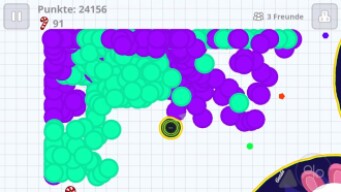 3 VS WHOLE LOBBY (AGAR.IO MOBILE GAMEPLAY)