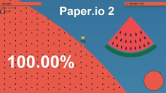Paper.io 2 Map Control: 100.00% [The Master of Paper.io]