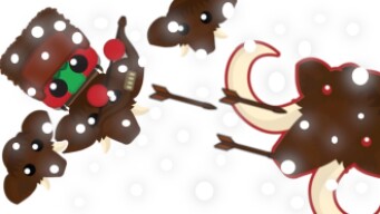 Starve.io - NEW WINTER UPDATE - Mammoths, Blizzard, Bows & Fur Hat