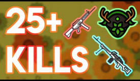 SURVIV.IO - 25 KILLS IN NEW WOODS MODE (PKM) || PRO GAMEPLAY