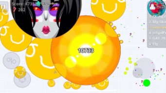 AGARIO MOBILE PRO SERVER TAKEOVER + BEST MOMENTS