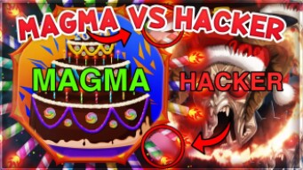 AGMA.IO 1v1 MAGMA VS HACKER?! REVENGE *150 RECOMBINES & 100XXL BOTS?!*