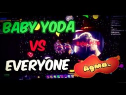 BABY YODA in AGMA.IO | Great reverses and skills