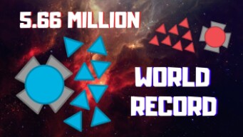 WORLD RECORD | 5.66 Million Overlord 2 TDM diep io