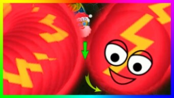 Wormate.io Amazing Santa Worm Trolling Big Pro Worms Wormateio Epic Funny Gameplay