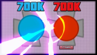 Diep.io Double 700k With Myself - (2team overlord)