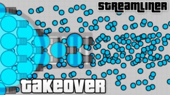 Diep.io | TAKEOVER [STREAMLINER] 4TDM