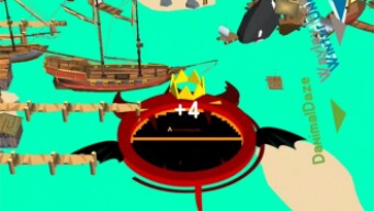 HOLE.IO - SKIN #15 UNLOCKED GAMEPLAY