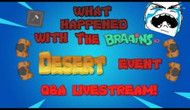 BRAAINS + SKRIBBL (Q&A) | DISCUSSING WHAT HAPPENED WITH DESERT EVENT IN BRAAINS.IO (VOICE)