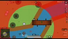 Surviv.io - 1vs1vs1. noob aim.