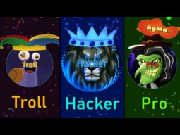 AGMA.IO TROLL vs HACKER vs PRO | Funny edition