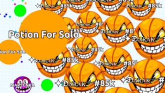 WHEN I FOUND POTION FOR SOLO ( Agar.io Solo Gameplay )