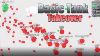 Diep.io | TAKEOVER [BASIC TANK] 4TDM