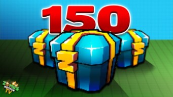 *FINALLY* Opened Over 150 Chests With Reactions | ZombsRoyale TV