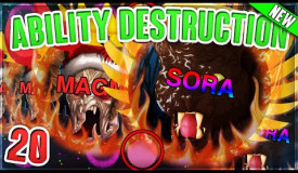 AGMA.IO ABILITY DESTRUCTION 20 *1V1 MAGMA VS OWNER?! & GIVEAWAY*