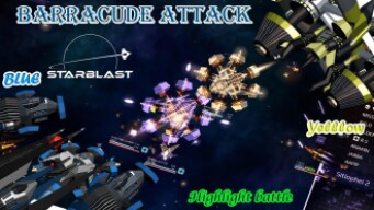 Starblast io - Team Mode 35 (Barracuda Attack+ Tier 7 War) by Thien Vn