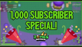 1,000 Subscriber Special! - ZombsRoyale.io