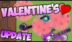 SURVIV.IO - NEW VALENTINES MODE RECAP (m79 + m134 + Heart Cannon) || PRO GAMEPLAY