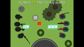 Eon VS Xeno| Surviv.io Pro Clan War