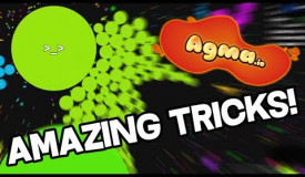 Amazing tricks on Agma.io! (Best gameplay)