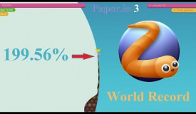 Paper.io 3 World Record 199.56%