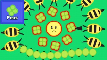 Florr.io - The Strongest Pea Shooter - Reaching Level 60 (29K Score)