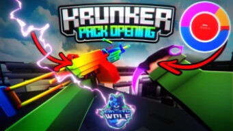 Krunker UNBOXING! 40,000 KR (2x CONTRABAND?)