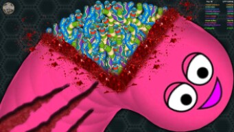 Wormate.io Best Trolling Pro Never Mess With Tiny Snake Epic Wormateio Funny/Best Moments! #44